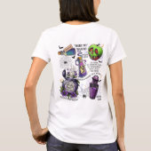 選べる毒ハロウィンTシャツ Tシャツ (裏面)