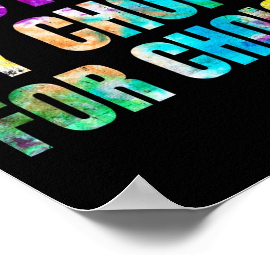 選カラフル択フェミニストの権利のための母親 ポスター (角)