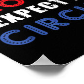 選ピエロがサーカスのデザインアンチトランプを期待 ポスター (角)