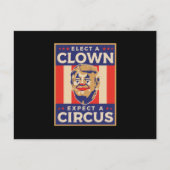 選ピエロがサーカスを期待する ポストカード (正面)
