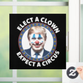 選ピエロはサーカス政治を期待しておもしろいいる ウィンドウサイン (ホーム)