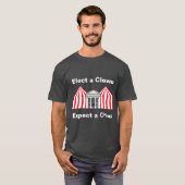 選ピエロは、サーカスのTシャツを期待する Tシャツ (正面フル)