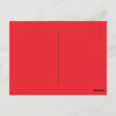 選ピエロは、政治的にアンチを誇大宣伝すると予想する ポストカード (裏面)