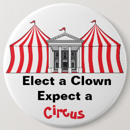 選ピエロ、サーカスのボタンを期待 缶バッジ