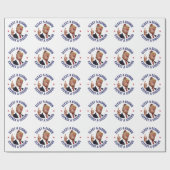 選ピエロ、サーカスを期待 – アンチトランプ ラッピングペーパー (フラット)