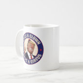 選ピエロ、サーカスを期待 – Donald Trump コーヒーマグカップ (正面左)