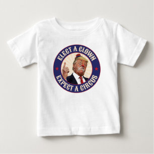 選ピエロ、サーカスを期待 – Donald Trump ベビーTシャツ