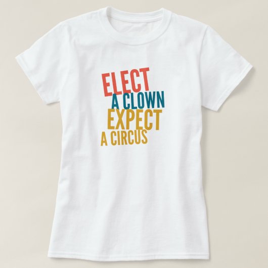選ピエロ Tシャツ (デザイン正面)