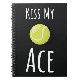 選手おもしろいスポーツ部アスリート用テニスギフト ノートブック