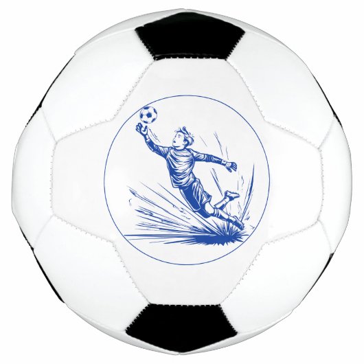 選手のサッカー サッカーボール (正面)