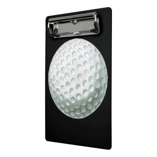 選手の名前とナンバーゴルフボール ミニクリップボード (アングル2)