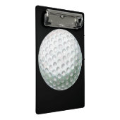 選手の名前とナンバーゴルフボール ミニクリップボード (アングル)