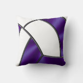 選手の名前バレーボーパーソナライズされたルコーチのギフト クッション (裏面)