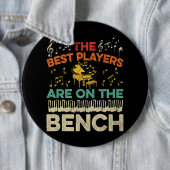 選手はベ最高のンチレトロピアニストPiに乗っている 缶バッジ (インサイチュ)