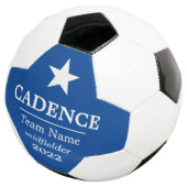 選手またはコーチの名前とサッカーチームのサッカーボール サッカーボール (3/4)