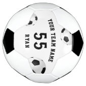 選手カスタムチーム付きサッカーのボール,名前,番号 サッカーボール (回転)