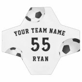 選手カスタムチーム付きサッカーのボール,名前,番号 サッカーボール (フラット)