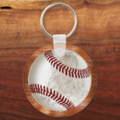 選手カッコいいのチーム名と年のための野球ギフト キーホルダー (裏面)