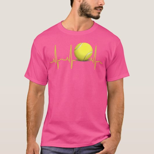 選手コーチのためのテニスのハートベアテニス Tシャツ (正面)