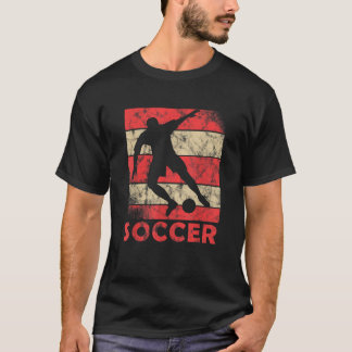 選手チームCoaのサッカーストライカーアメリカンサッカー Tシャツ