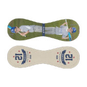 選手パーソナライズされたの写真と番号の野球 野球ボール (パネル)