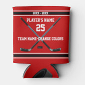 選手パーソナライズされた向けホッケーギフトアイディア，コーチ 缶クーラー (正面)