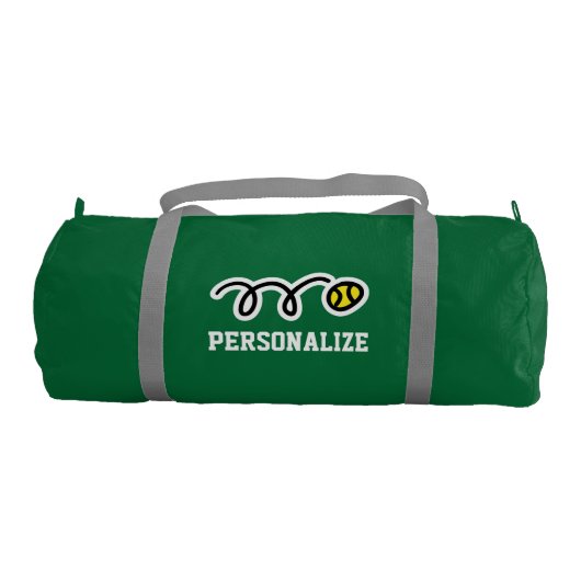 選手パーソナライズされた用テニスバッグ及びスポーツコーチ ジムバッグ (正面)