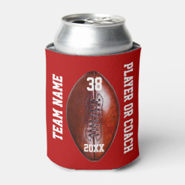 選手パーソナライズされた、コーチのためのサッカーの贈り物 缶クーラー
