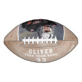 選手モダン名番号チームフォト アメリカンフットボール (正面)