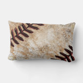 選手向けにグランジカスタマイズ可能な野球の贈り物 ランバークッション (裏面)