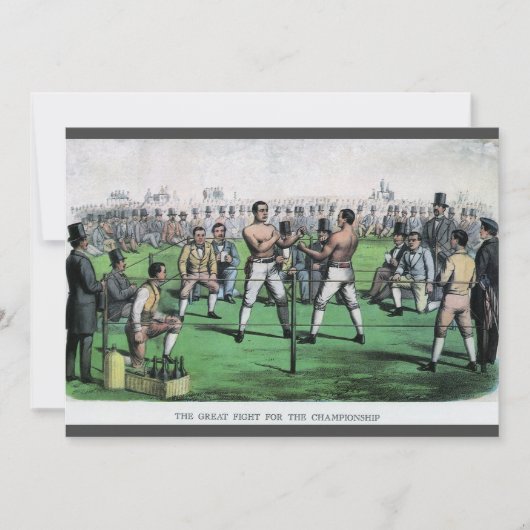 選手権素晴らし戦、ヴィンテージボクシング (正面)