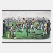 選手権素晴らし戦、ヴィンテージボクシング ラッピングペーパーシート (正面2)