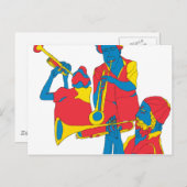 選手達 ポストカード (正面/裏面)