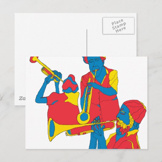 選手達 ポストカード (正面/裏面)