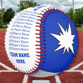 選手、チーム、コーチ名パーソナライズされた野球 野球ボール