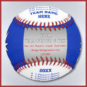 選手、チーム、コーチ名パーソナライズされた野球 野球ボール