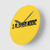 選抜します/1つのプレーヤーモード ラウンド壁時計 (傾斜)