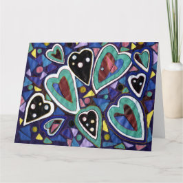 選択されたハート カード