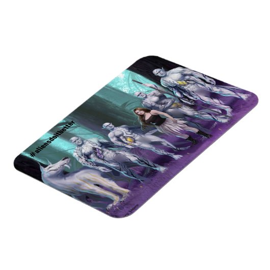 選択されたファミリマグネット マグネット (左側)