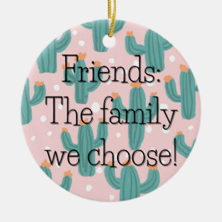 選択されたファミリーキャンティラウンドギフトラベル/ セラミックオーナメント