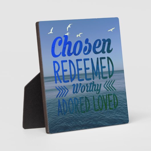 選択された償還済み フォトプラーク (正面)