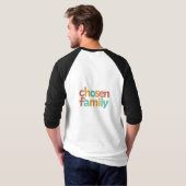選択された家族 Tシャツ (裏面フル)
