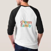 選択された家族 Tシャツ (裏面)