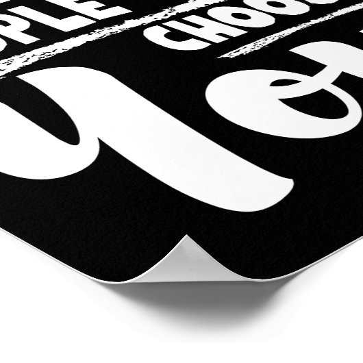 選択したユーザーを選択する引用文タイポグラフィ ポスター (角)