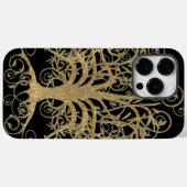 選択した回転ツリーの背景色 Case-Mate iPhoneケース (裏面 (横))