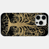 選択した回転ツリーの背景色 Case-Mate iPhoneケース (裏面 (横))