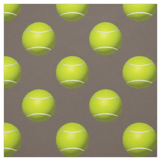 選択した背景色のテニスボール ファブリック (見本)