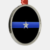 選択するカスタム警察ランク金属オーナメント メタルオーナメント (右)