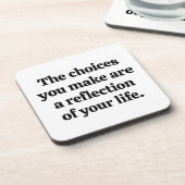 選択する選択懸命プラスチックコースター コースター (左側)