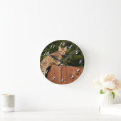 選択する12個の数 – -Cat Clock ラウンド壁時計 (ホーム)